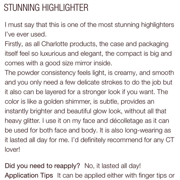 NIB Charlotte Tilbury Hollywood Superstar Glow - Picture 4 of 13